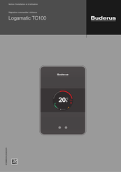 Buderus Logamatic TC100 Mode D'emploi