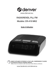 Denver CR-419 MK2 Guide D'utilisation