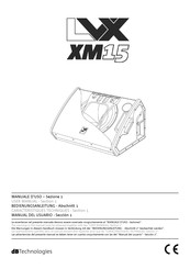 dBTechnologies LVX XM15 Mode D'emploi