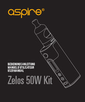 Aspire Zelos 50W Kit Manuel De L'utilisateur