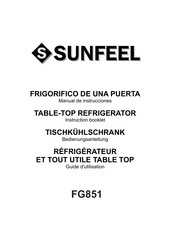 SUNFEEL FG851 Guide D'utilisation