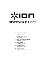 ION DISCOVER DJ PRO Guide D'utilisation Rapide