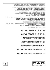 DAB ACTIVE DRIVER T/T 5.5 Instructions D'utilisation