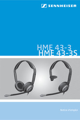 Sennheiser HME 43-3 Notice D'emploi