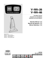 Tennant NOBLES V-WA-66 Manuel Opérateur