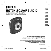 FujiFilm Instax Square SQ10 Guide D'utilisation