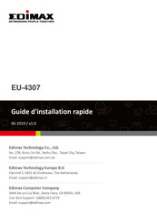 Edimax EU-4307 Guide D'installation Rapide