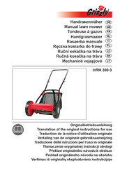 Grizzly HRM 300-3 Mode D'emploi