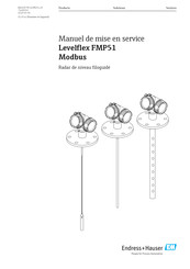 Endress+Hauser Levelflex EMP51 Manuel De Mise En Service
