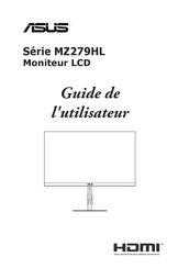 Asus MZ279HL Guide De L'utilisateur