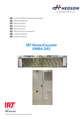 Hedson IRT PowerCassette EMBA 245 Mode D'emploi
