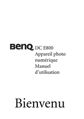 BenQ DC E800 Manuel D'utilisation