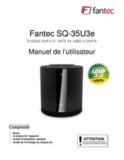Fantec SQ-35U3e Manuel De L'utilisateur