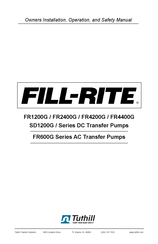 Tuthill Fill-Rite SD1200G Série Mode D'emploi