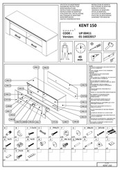 BUT UP 00411 Instructions D'assemblage