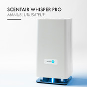 ScentAir WHISPER PRO Manuel Utilisateur