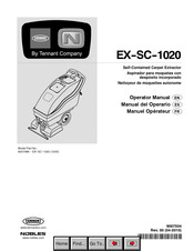 Tennant EX-SC-1020 Mode D'emploi
