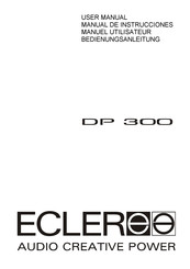 Ecler DP 300 Manuel Utilisateur