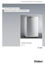 Vaillant icoVIT exclusiv VKO-3 Série Mode D'emploi