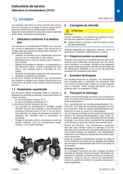 Stober C Série Instructions De Service