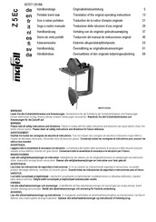 Mafell Z 5 Ec Traduction De La Notice D'emploi Originale