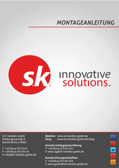 S.K. Handels 5633 Mode D'emploi