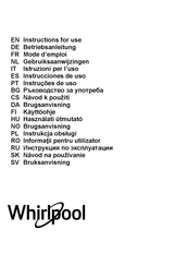 Whirlpool WHSS90F Mode D'emploi