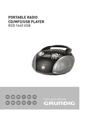 Grundig RCD 1445 USB Mode D'emploi