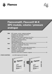 flamco Flamcomat M-K Mode D'emploi
