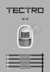 Tectro TD 10 Manuel D'utilisation