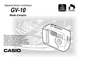 Casio GV-10 Mode D'emploi