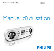 Philips GoGear ShoqBox PSS231 Manuel D'utilisation