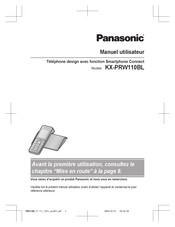 Panasonic KX-PRW110BL Manuel Utilisateur