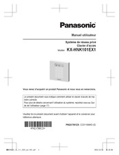 Panasonic KX-HNK101EX1 Manuel Utilisateur