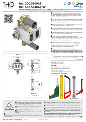 THG PARIS G00.5540AE Notice D'installation