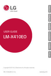 LG LM-X410EO Manuel D'utilisation