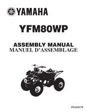 Yamaha YFM80WP Manuel D'assemblage