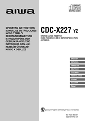 Aiwa CDC-X227 Mode D'emploi