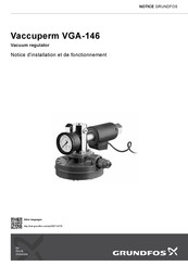 Grundfos Vaccuperm VGA-146 Notice D'installation Et De Fonctionnement