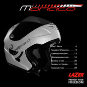 Lazer Helmet MONACO Manuel D'utilisation