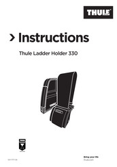 Thule Ladder Holder 330 Instructions