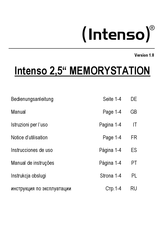Intenso MEMORYSTATION Notice D'utilisation