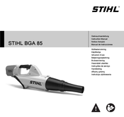 Stihl BGA 85 Notice D'emploi