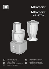 Hotpoint Ariston AG360 Mode D'emploi