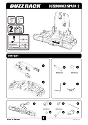 Buzz Rack BUZZRUNNER SPARK 2 Mode D'emploi