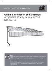 for Living 088-1761-4 Guide D'installation Et D'utilisation