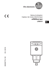 IFM Electronic efector 160 LR8010 Notice D'utilisation