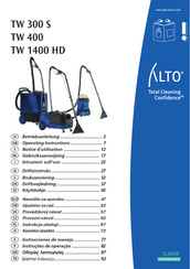 Clarke Technology ALTO TW 1400 HD Notice D'utilisation