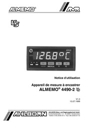 Ahlborn ALMEMO 4490-2 Notice D'utilisation