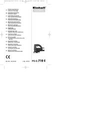 Einhell Global 43.210.00 Instructions De Service